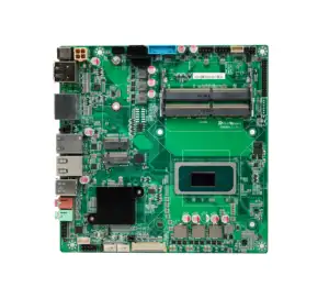 لوحة رئيسية صناعية itx صغيرة مع إنتل كور الجيل الحادي عشر H-series بأربع شاشات DDR4 m.2 لوحة رئيسية مدمجة