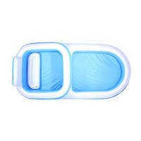 Piscine familiale gonflable en PVC légère et durable pour l'extérieur, adaptée aux adultes, aux enfants, aux bébés et à un usage familial
