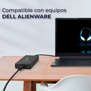 Chargeur pour ordinateur portable Ele-Gate 240W 19.5V 12.3A Connecteur 7.4x5.0mm pour Dell - Product Image 4