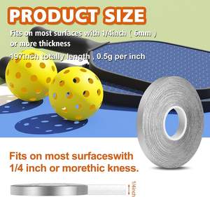 Ruban <span class=keywords><strong>de</strong></span> <span class=keywords><strong>plomb</strong></span> pour pagaies Pickle Ball Ruban <span class=keywords><strong>de</strong></span> <span class=keywords><strong>plomb</strong></span> adhésif 0.5 grammes par pouce - Product Image 2