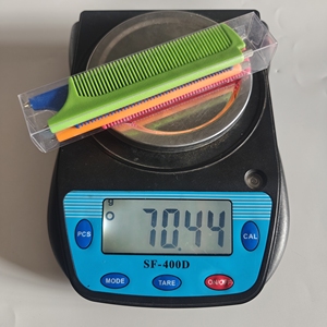 Peigne à cheveux en plastique contractable imperméable à l'eau, prix d'usine, gain de place, manche en acier inoxydable, ensemble de peignes <span class=keywords><strong>pour</strong></span> cheveux volumineux <span class=keywords><strong>pour</strong></span> femmes - Product Image 3