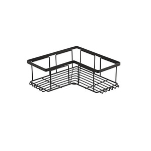 Vente chaude peu encombrant montage mural <span class=keywords><strong>Triangle</strong></span> métal salle de bain coin douche produits organisateur avec crochets bain support de rangement - Product Image 4