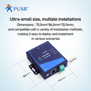 Usariot USR-G805-ECAUX công nghiệp 4G LTE Cat4 <span class=keywords><strong>ROUTER</strong></span> 150Mbps Dual Sim 9-36V PPTP L2TP VPN <span class=keywords><strong>RS232</strong></span> RS485 di làm Wifi kiosk <span class=keywords><strong>POS</strong></span> năng lượng mặt trời - Product Image 2