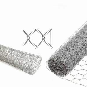 Rouleau de 1,5 m de large, grillage hexagonal en fer de 3/4'' galvanisé à chaud, grillage pour volailles, gabions et clôtures - Product Image 4