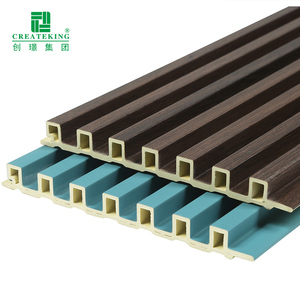 Pannelli Murali WPC Ecologici, Impermeabili e Ignifughi, Battiscopa in PVC Personalizzati, Strisce di Transizione in PVC <span class=keywords><strong>per</strong></span> Uso in Hotel/Uffici - Product Image 3