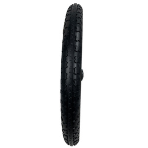 Rueda de espuma de poliuretano sólida sin aire de 20x1.95 pulgadas para carretilla, banda de rodadura firme, capacidad de carga de 80 kg, color gris - Product Image 5