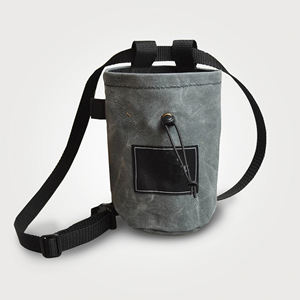 Sac à craie d'escalade en toile cirée imperméable et durable, personnalisé par l'usine OEM, pour salle de sport d'escalade et blocs d'escalade - Product Image 5
