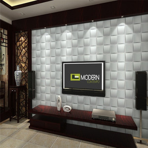 Papel Tapiz Decorativo para Pared, Mural para Sala de Estar, Panel de Pared 3D Impermeable, Panel de Pared 3D de <span class=keywords><strong>PVC</strong></span> Negro Mate para Baño y Cocina - Product Image 2