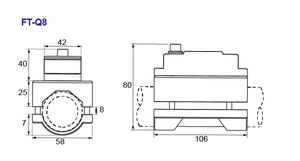 Senpum Flow Test Sensor OLED Display pequeno tubo DN8 Ultrasonic Flow Meter Sensor Substituindo Keyence doente Ifm <span class=keywords><strong>Turck</strong></span> - Product Image 6