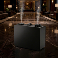 Diffuseur d'arômes portable AeroScent à double buse, en métal, pour usage commercial, à brancher/à charger, pour hôtel, bureau, garantie 1 an, 2000 ml