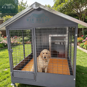 Refugio para Perros de Exterior Fácil de Desmontar y Limpiar con Diseño Modular y Piezas Intercambiables para Diferentes Tamaños de Perros - Product Image 6
