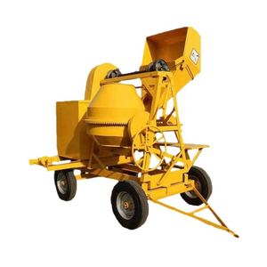 Bétonnière mobile 250L-1000L, moteur électrique haute efficacité, portable avec pompe, productivité 40m3/h, moteur 13.2KW - Product Image 4