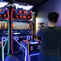 Machine de jeu de tir d'arcade commerciale VART, à monnayeur, avec simulation de tir et récompense par tickets