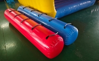 Jeu d'agrédition aquatique géant gonflable en PVC 0,6 mm, type chenille, certifié CE, 4 à 10 places, garantie 3 ans, DL