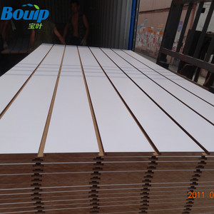 Pannelli a doghe in <span class=keywords><strong>MDF</strong></span> con inserto in alluminio espositore per uso diffuso per negozio di accessori per telefoni cellulari e supermercato - Product Image 3