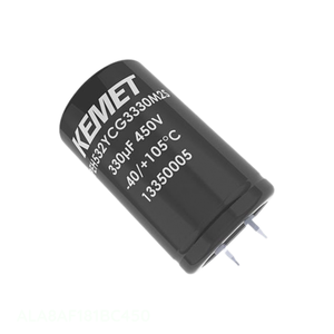 ตัวเก็บประจุแบบสแน็ปอิน105C ALA8AF181BC450ช่องผ่านรู180 uF - Product Image 1