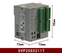 Controlador Lógico Programable (PLC) CPU: DVP20SX211R  DVP20SX211T  DVP20SX211S