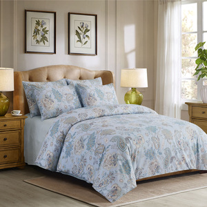 באיכות גבוהה 600tc 100% כותנה מצרי 4 יח 'סט שמיכת פוך נוח עם ציפית - Product Image 2