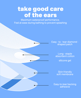 Protège-oreilles jetables respirants en PU et silicone, imperméables et transparents pour bébés, pour la natation, la douche, le surf et la plongée avec tuba