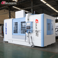 Centre d'usinage automatique de roues GOLDCNC VMC1690, certifié VDI 3441, machine de fraisage verticale CNC de précision, commande GSK, BT40 simple