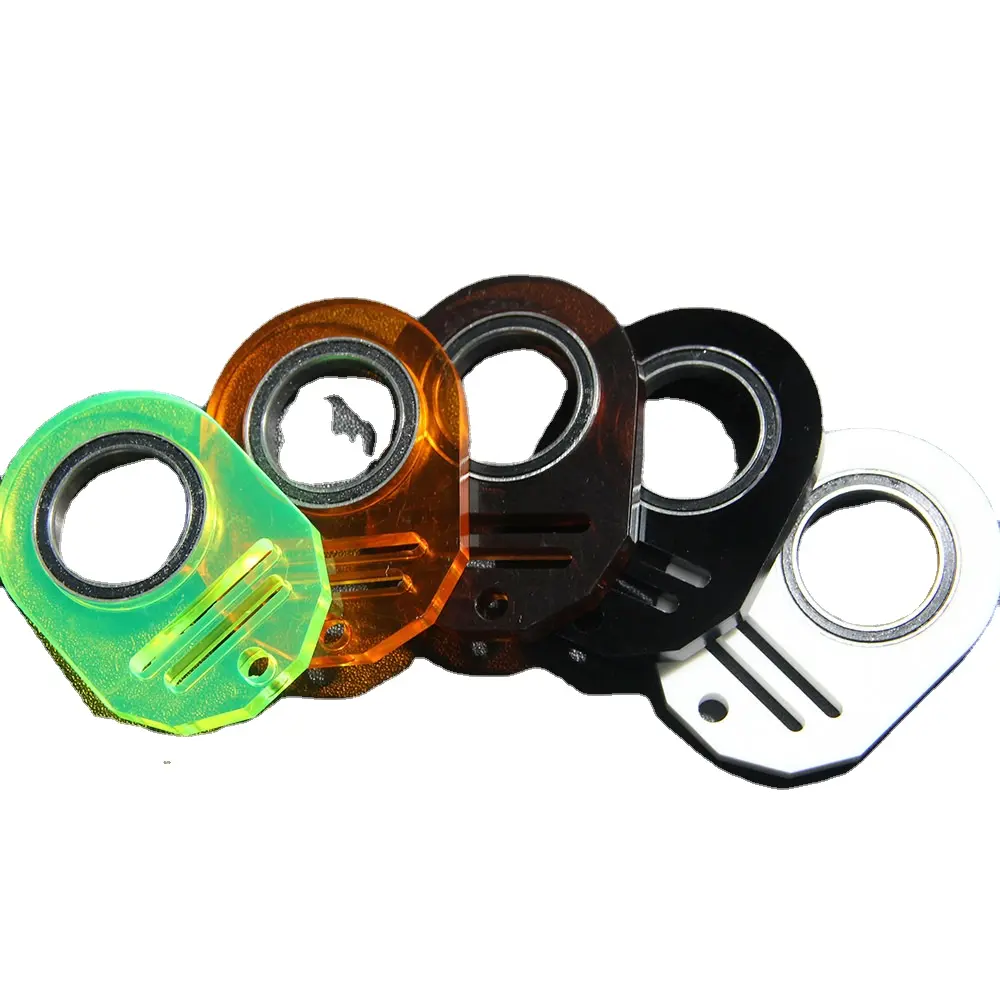 Lilangda thế hệ thứ hai Fidget Spinner xoay Keychain cả hai decompresses và mát neaps chơi ngón tay công nghệ mượt