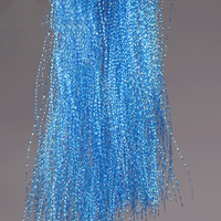 TOPIND 9 Farben UV Flashabou Fliegenbindematerial 2mm Durchmesser Sinkline für See- und Bachfischen