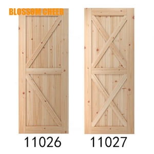 Système de rail de porte coulissante moderne, quincaillerie à roulettes durable, bois massif et plastique pour intérieur, chambre à coucher, salle de bain, hôtel, cuisine - Product Image 4