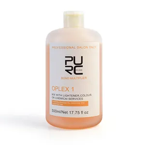 PURC OPLEX-tratamiento para el cabello, productos para el cabello para salón de belleza dañados, reduce el efecto químico