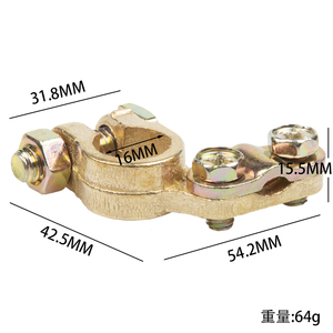 Bán buôn chất lượng tốt nhất 12V BT269/270 Đồng uốn thiết bị đầu cuối Brass pin thiết bị đầu cuối bảo vệ kết nối kẹp - Product Image 6