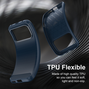 Funda de Teléfono de <span class=keywords><strong>Fibra</strong></span> de Carbono y TPU para Huawei Honor <span class=keywords><strong>600</strong></span> Pro/Honor <span class=keywords><strong>600</strong></span>/<span class=keywords><strong>600</strong></span> Lite, Resistente a Impactos, Accesorios para Teléfono Móvil - Product Image 5