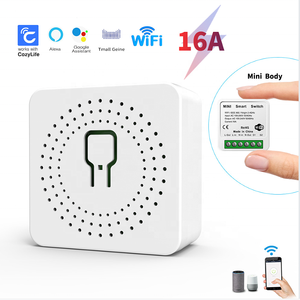 स्मार्ट स्विच के लिए गिएट मिनी वाईफ़ाई 16a एक diy लाइट स्विच वायरलेस कंट्रोल स्मार्ट होम के साथ वायरलेस कंट्रोल स्मार्ट होम - Product Image 1