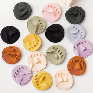Anti-Slip Forefoot <strong>Half</strong> Socks, No-Show High Heel Cushion Pads, Breathable Pain Relief <strong>Insoles</strong> for Women - Product Image 4