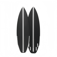 Planche de surf longue de designer avec noyau en EPS pour la pratique du surf en mer