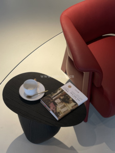 Hiện Đại Bắc Âu Tự Nhiên Gỗ Bên Bàn Trà Cho Phòng Khách Màu Đen Tro Gỗ Nhỏ <span class=keywords><strong>End</strong></span> Bảng - Product Image 5