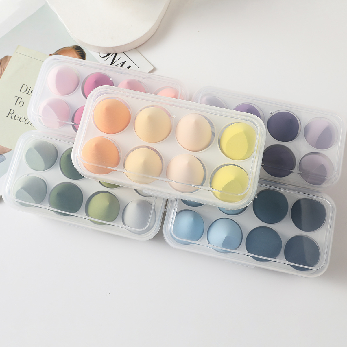 Caja 8PCS/transparent