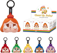 Authentique Original POPMART Crybaby Cheer up BABY! Série Peluche Jouets Pendentif Mystère Boîte Aveugle Figurines Aléatoires Poupée à Collectionner