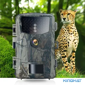 Suntekcam小径狩猎凸轮夜间版相机IP65照片陷阱20MP 1080P 0.3s触发野生动物监控游戏凸轮