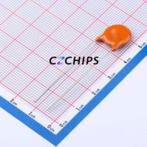 Condensador cerámico de disco de montaje pasante (THT) 562R5HKS10, paso de 9.5mm, 10nF, 0%~+100%, 1kV - Product Image 1