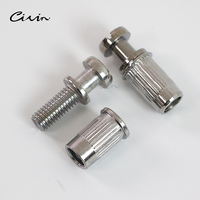 OEM CIVIN CZB11 Good Quality Cheap Zinc Alloy Silver Black LP Electric Tremolo Guitar Bridge Parts