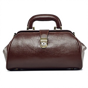 <span class=keywords><strong>Sac</strong></span> à bandoulière rétro pour femme en <span class=keywords><strong>cuir</strong></span> véritable Erivis, fait main, en <span class=keywords><strong>cuir</strong></span> de vachette pleine fleur, fermeture éclair, doublure en coton - Product Image 1