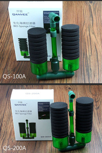 Filtro de Esponja Biológica JSD para Acuarios, Filtro de Doble Esponja Accionado por Aire para Cría de Camarones - Product Image 5