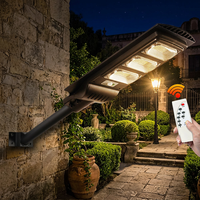 Farolas Solares, Luces Solares para Jardín, Iluminación Exterior, Impermeables IP65 y con Protección Contra Rayos, Certificación CE