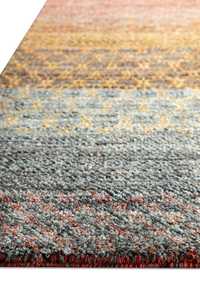 Handmade Tibetan Wool Silk Jacquard Braided Modern Carpet Hand Knotted Designer Floor Rug Custom Colors for Hotels Villas - Product Image 5
