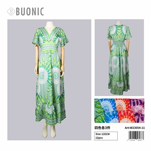 Paréo de plage sexy pour femme en mousseline d'été, cache-maillot de bain, caftan, tenue de plage W23054-11 - Product Image 1