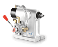 Vanne de commutation manuelle pneumatique série HTJ(HTTJ)255 pour table rotative 4ème axe de machine de fraisage CNC et tour, garantie 1 an