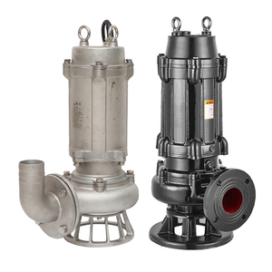 Bomba trituradora de aguas residuales modelo QW, sistema de elevación de aguas residuales sumergible, bomba de tratamiento de aguas residuales industriales de alto rendimiento - Product Image 1