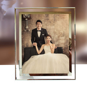 Graduation Certificate A4 Photo <b>Frame</b> Wall Hanging Silver <b>Gold</b> Edge Glass <b>Picture</b> <b>Frame</b> Document <b>Frame</b> - Product Image 2