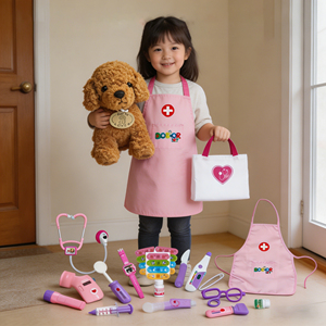 Lot de 24 jouets d'imitation pour enfants : Kit de <span class=keywords><strong>docteur</strong></span> vétérinaire pour animaux de compagnie, ensemble de jeu d'avocat au <span class=keywords><strong>docteur</strong></span> pour la maternelle - Product Image 4