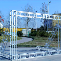 Système de treillis en aluminium réglable en hauteur, structure de treillis spatial, treillis de levage à douille pour concerts, événements et expositions