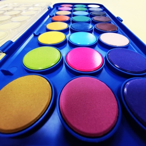 Nuevas Pinturas de Acuarela Sólidas Innovadoras, Juego de 24 Colores para Estudiantes Artistas, para Proyectos en Papel - Product Image 1